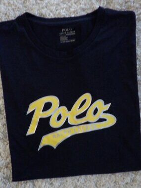 4XLT Polo Ralph Lauren Big Logo Performance Cotton T-Shirt Black Size 4XLT Tall